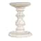 6 Pack: 6" Whitewashed Wood Carved Pillar Candle Holder by Ashland®